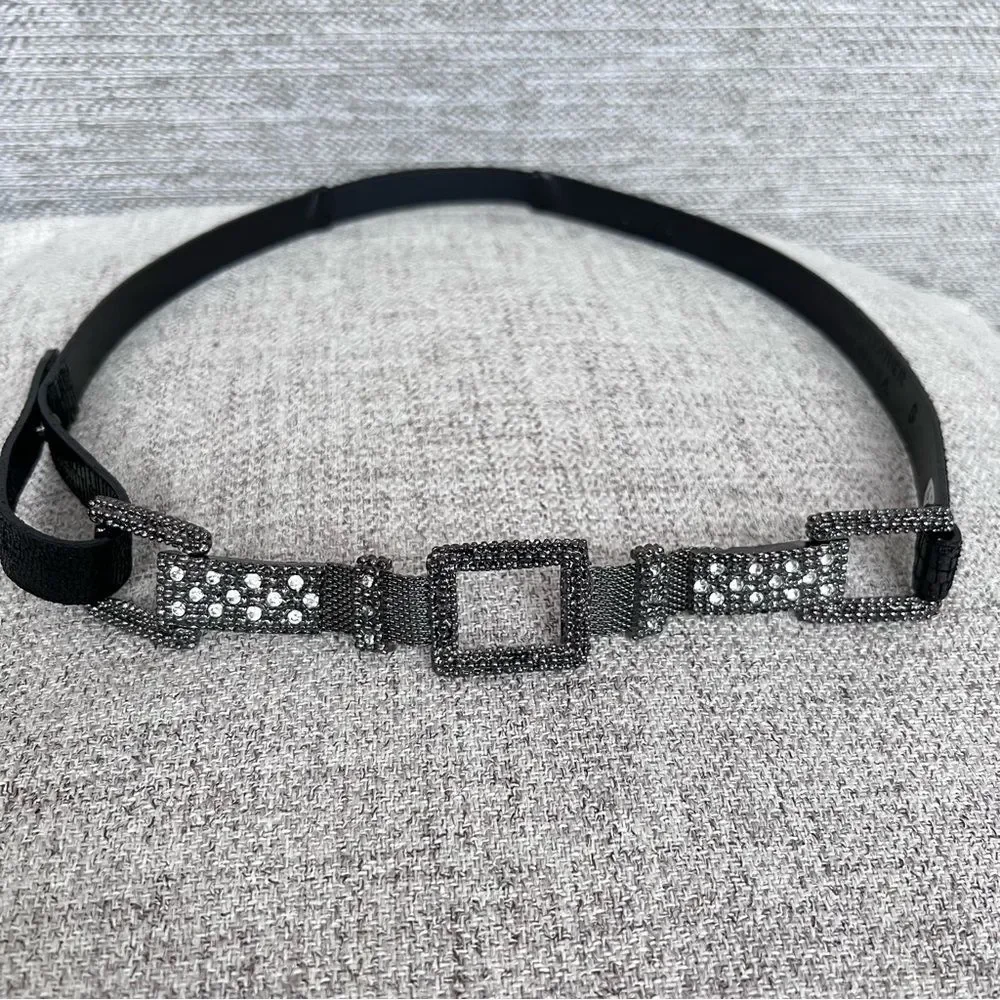 Vintage Sandy Duftler Designs Genuine Leather Belt